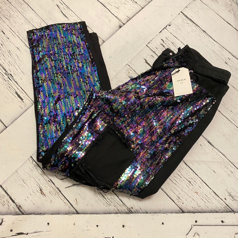 Cello sequin jeans